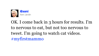Illustration for article titled Xeni Jardin Live-Tweets Her First Mammogram, Is Diagnosed With Cancer